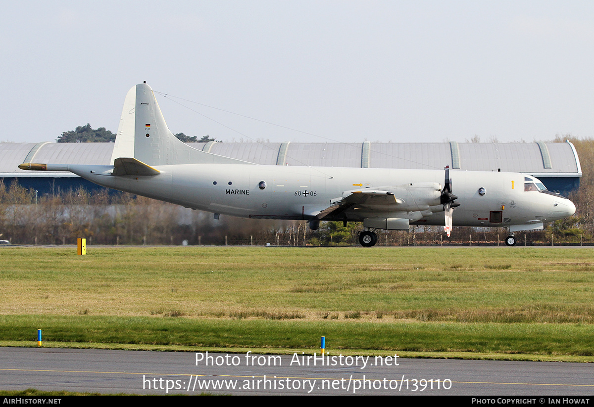 Aircraft Photo of 6006 | Lockheed P-3C Orion | Germany - Navy | AirHistory.net #139110