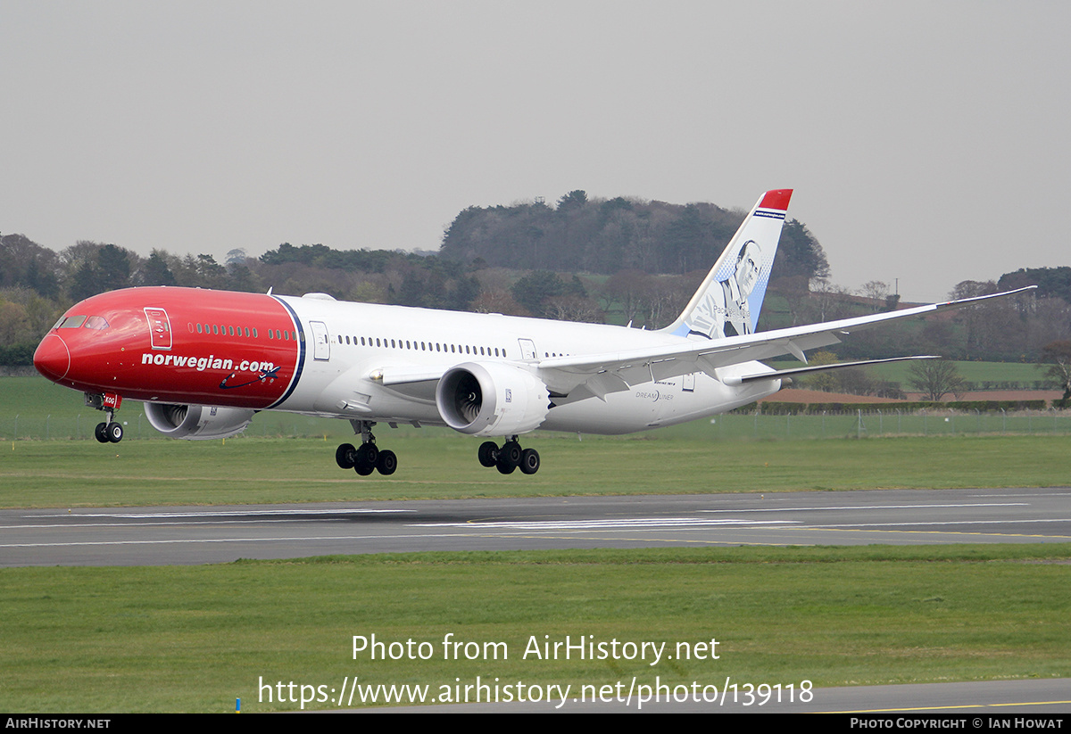 Aircraft Photo of G-CKOG | Boeing 787-9 Dreamliner | Norwegian | AirHistory.net #139118