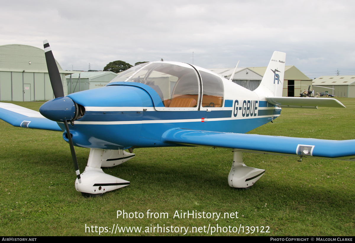 Aircraft Photo of G-GBUE | Robin DR-400-120A Petit Prince | AirHistory.net #139122