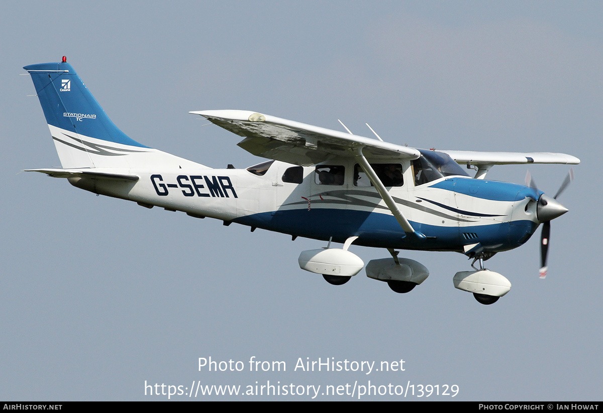 Aircraft Photo of G-SEMR | Cessna T206H Turbo Stationair TC | AirHistory.net #139129