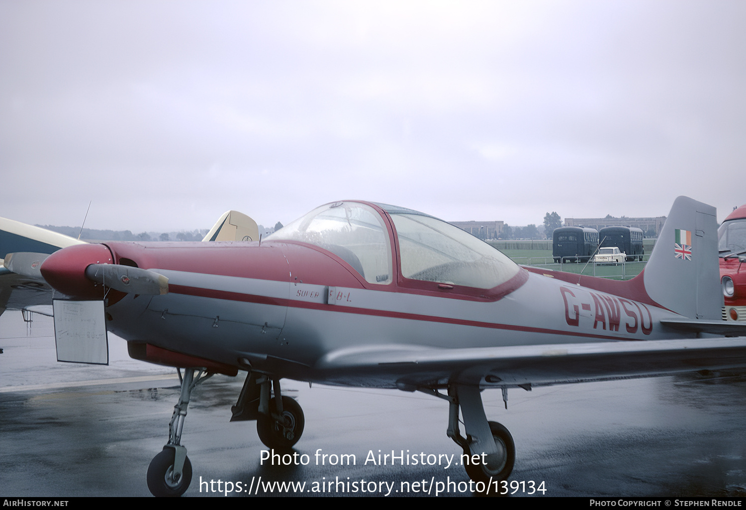 Aircraft Photo of G-AWSU | Laverda F.8L Falco 4 | AirHistory.net #139134