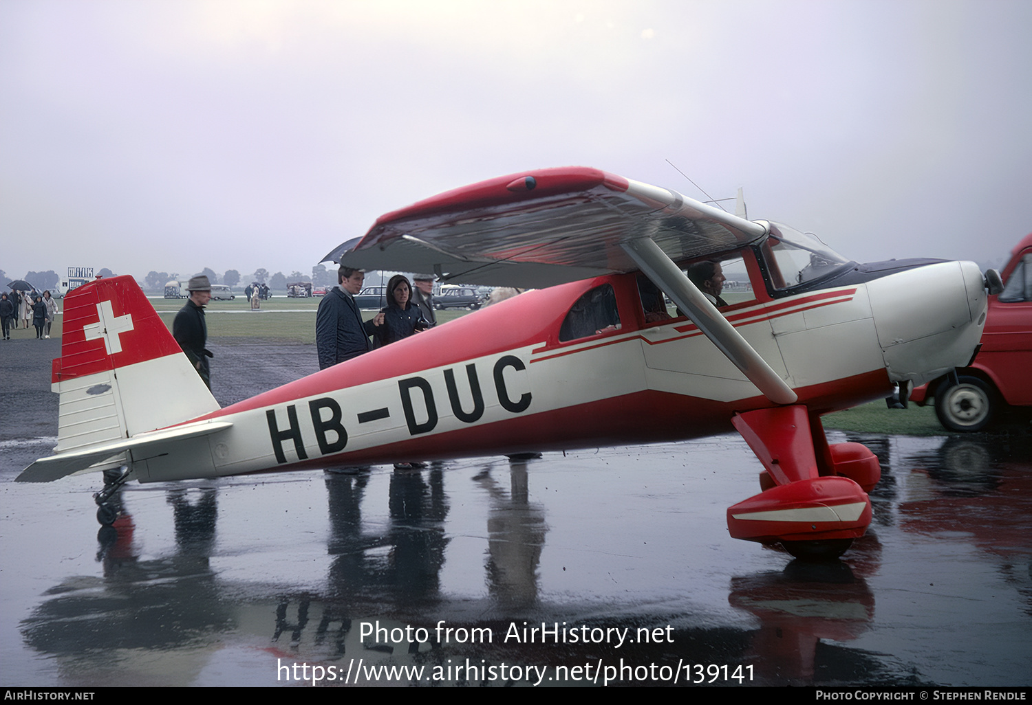 Aircraft Photo of HB-DUC | Luscombe 8F Silvaire | AirHistory.net #139141