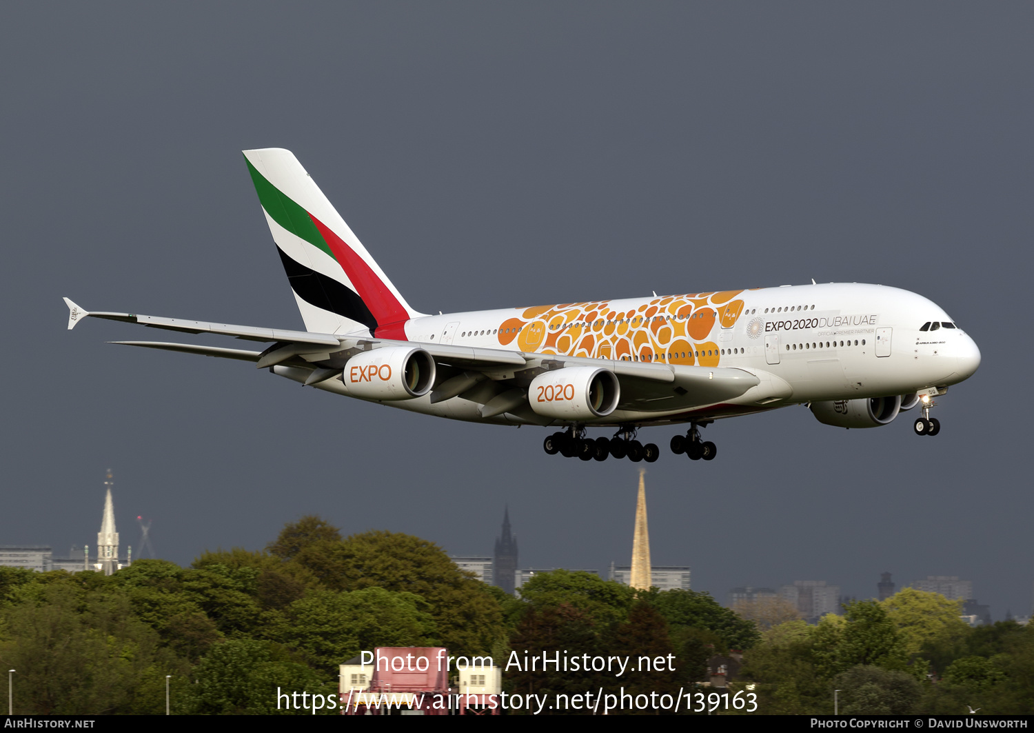 Aircraft Photo of A6-EOU | Airbus A380-861 | Emirates | AirHistory.net #139163