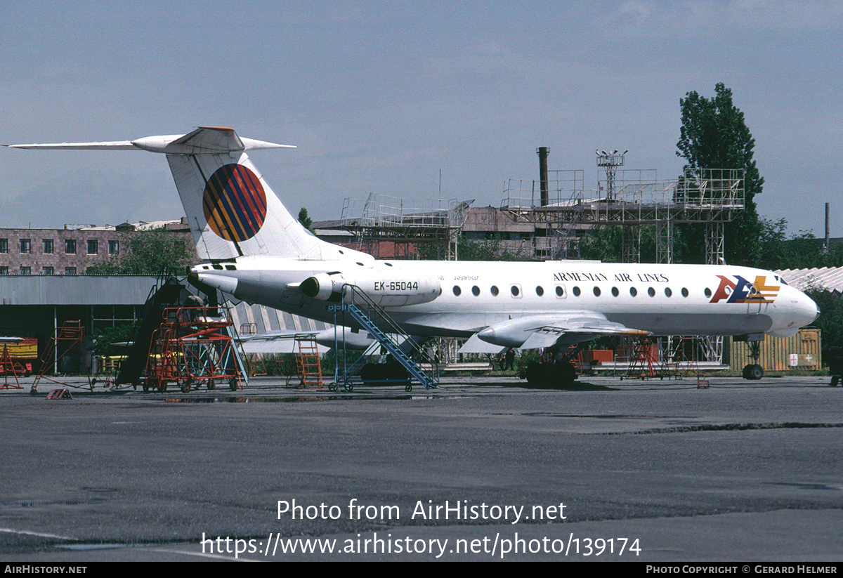 Aircraft Photo of EK-65044 | Tupolev Tu-134A-3 | Armenian Airlines | AirHistory.net #139174