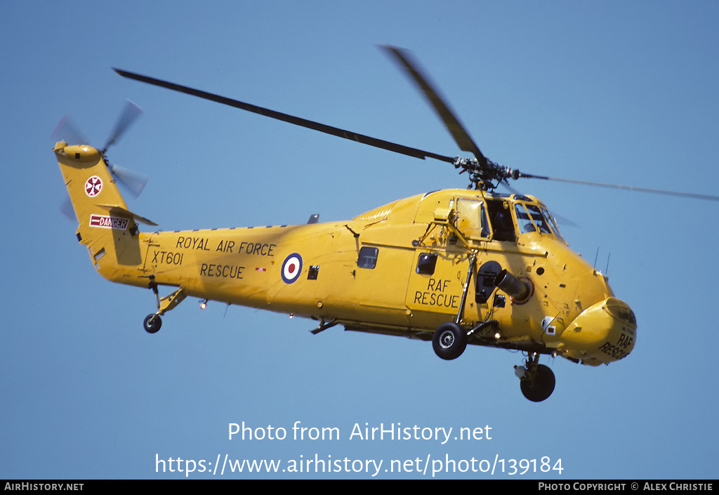 Aircraft Photo of XT601 | Westland WS-58 Wessex HC.2 | UK - Air Force | AirHistory.net #139184