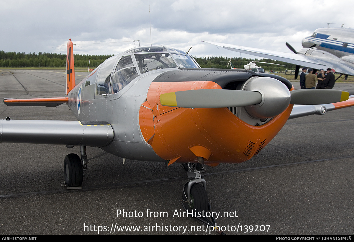 Aircraft Photo of OH-SFJ / SF-24 | Saab 91D Safir | Finland - Air Force | AirHistory.net #139207