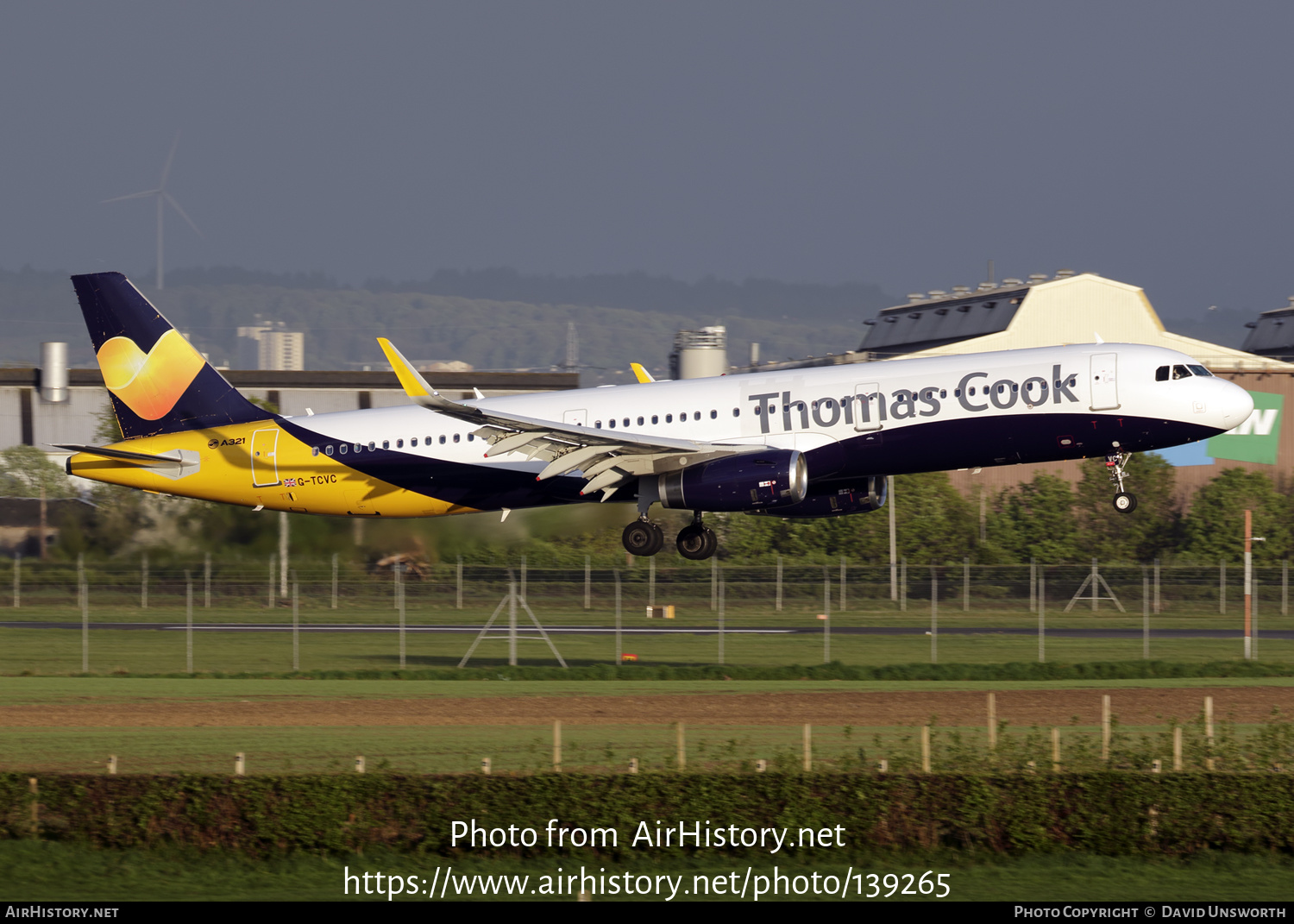 Aircraft Photo of G-TCVC | Airbus A321-231 | Thomas Cook Airlines | AirHistory.net #139265