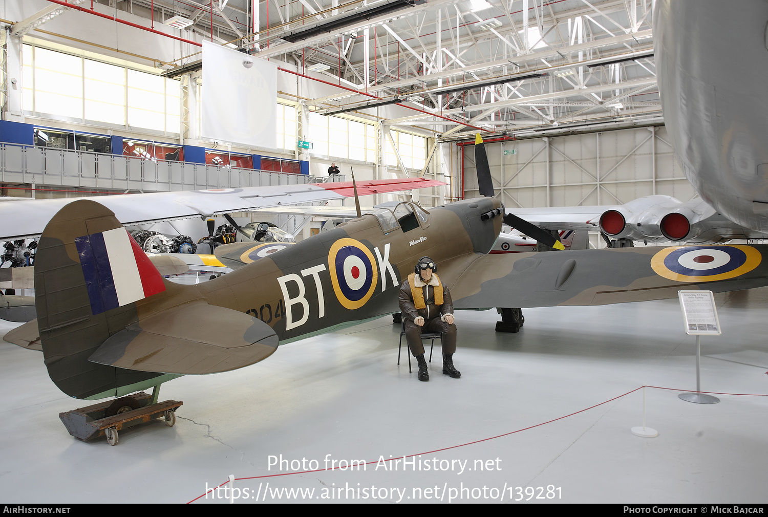 Aircraft Photo of RG904 | Supermarine Spitfire (model) | UK - Air Force | AirHistory.net #139281