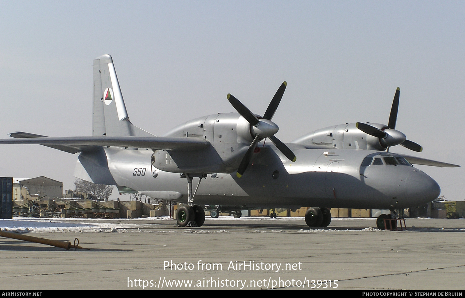 Aircraft Photo of 350 | Antonov An-32B | Afghanistan - Air Force | AirHistory.net #139315