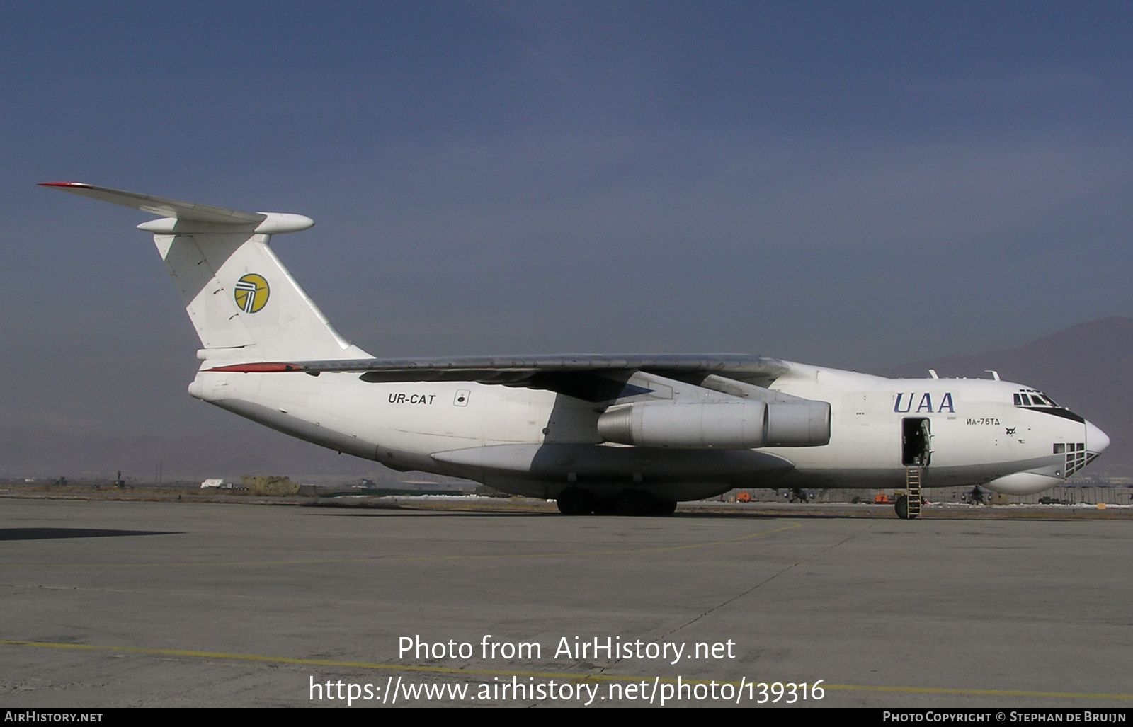 Aircraft Photo of UR-CAT | Ilyushin Il-76TD | Ukraine Air Alliance | AirHistory.net #139316