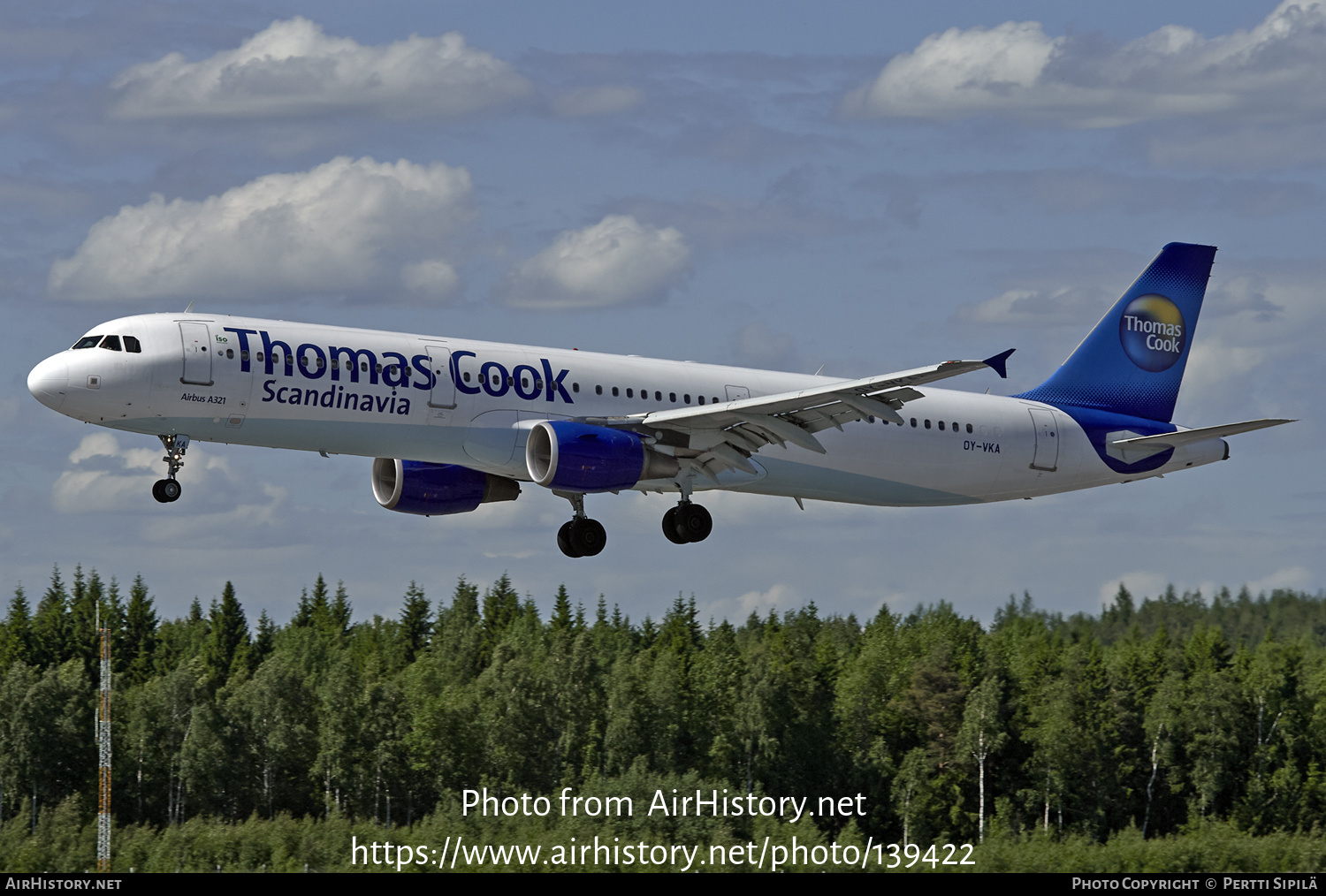 Aircraft Photo of OY-VKA | Airbus A321-211 | Thomas Cook Airlines Scandinavia | AirHistory.net #139422