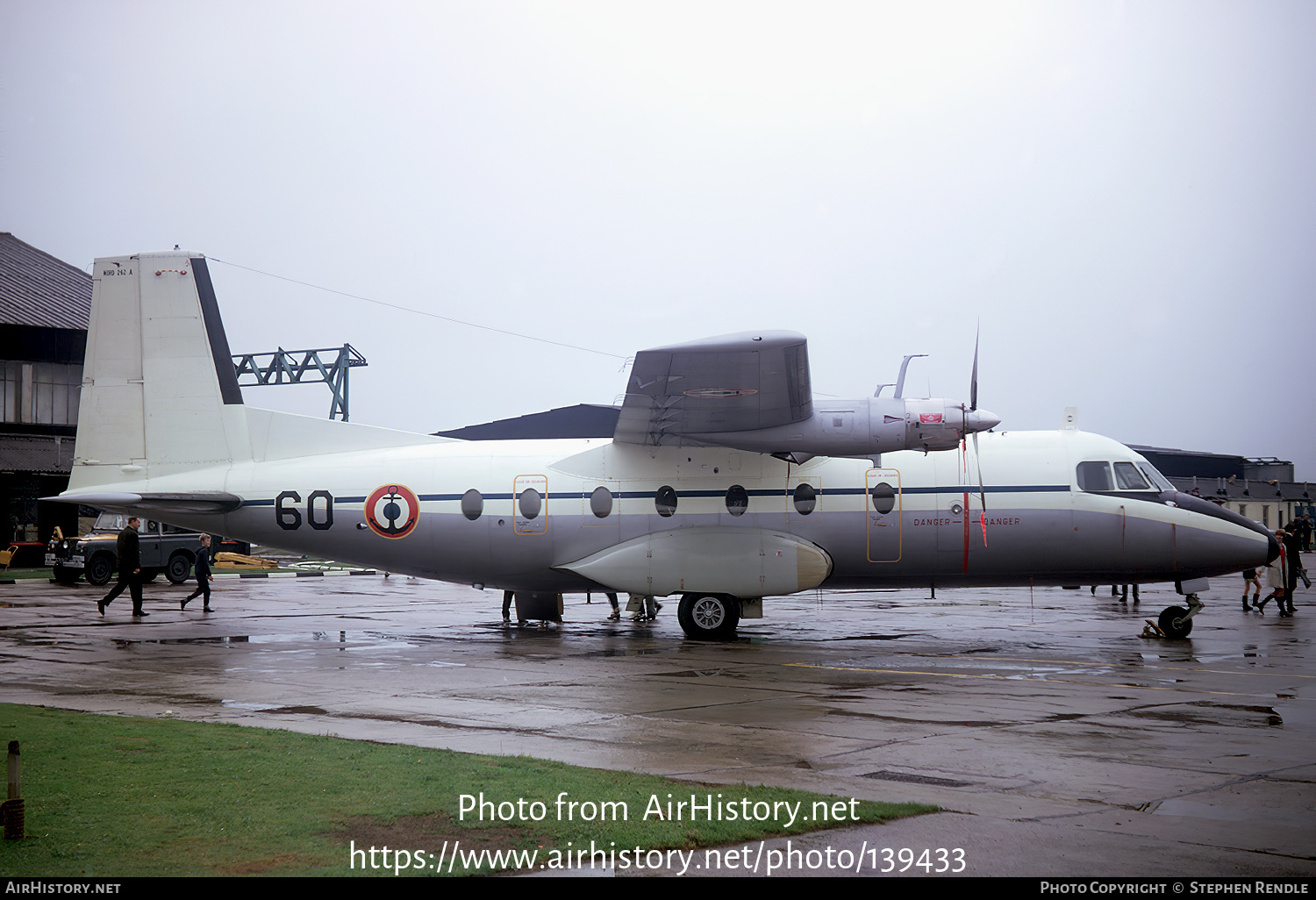 Aircraft Photo of 60 | Aerospatiale N-262E | France - Navy | AirHistory.net #139433