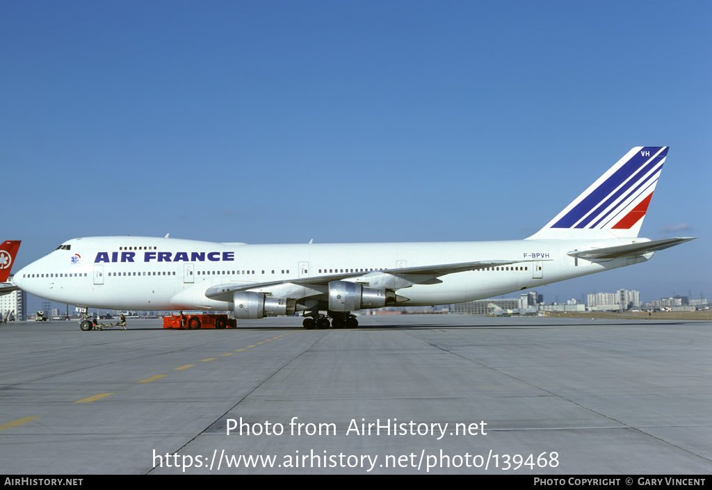 Aircraft Photo of F-BPVH | Boeing 747-128 | Air France | AirHistory.net #139468