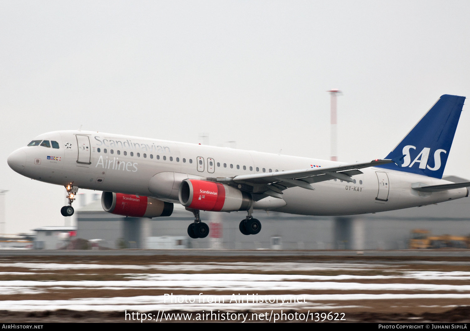 Aircraft Photo of OY-KAY | Airbus A320-232 | Scandinavian Airlines - SAS | AirHistory.net #139622