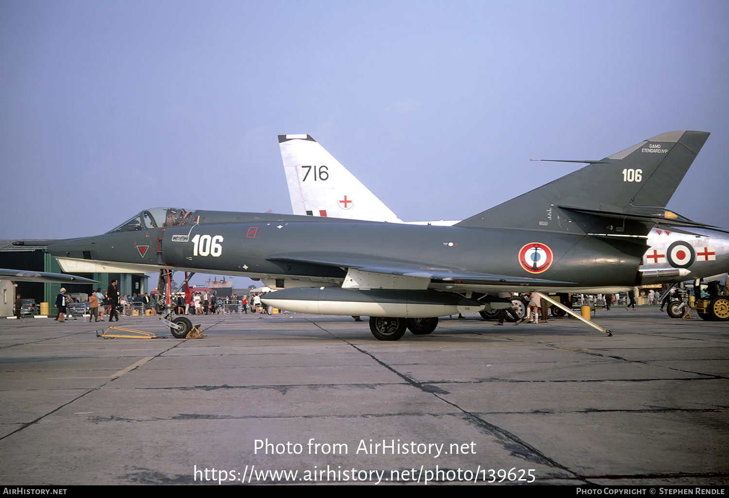 Aircraft Photo of 106 | Dassault Etendard IVP | France - Navy | AirHistory.net #139625