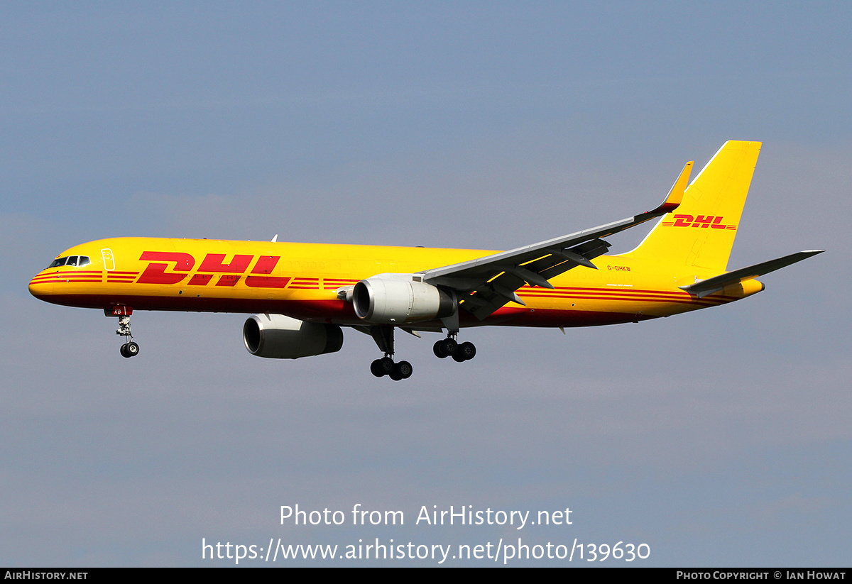 Aircraft Photo of G-DHKB | Boeing 757-256(PCF) | DHL International | AirHistory.net #139630