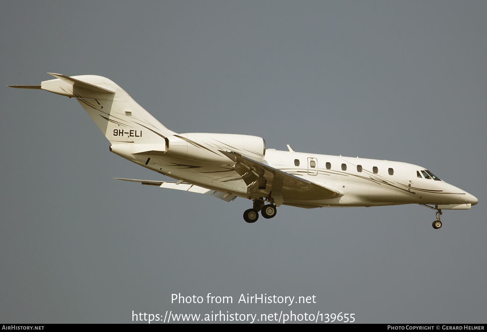 Aircraft Photo of 9H-ELI | Cessna 750 Citation X | AirHistory.net #139655