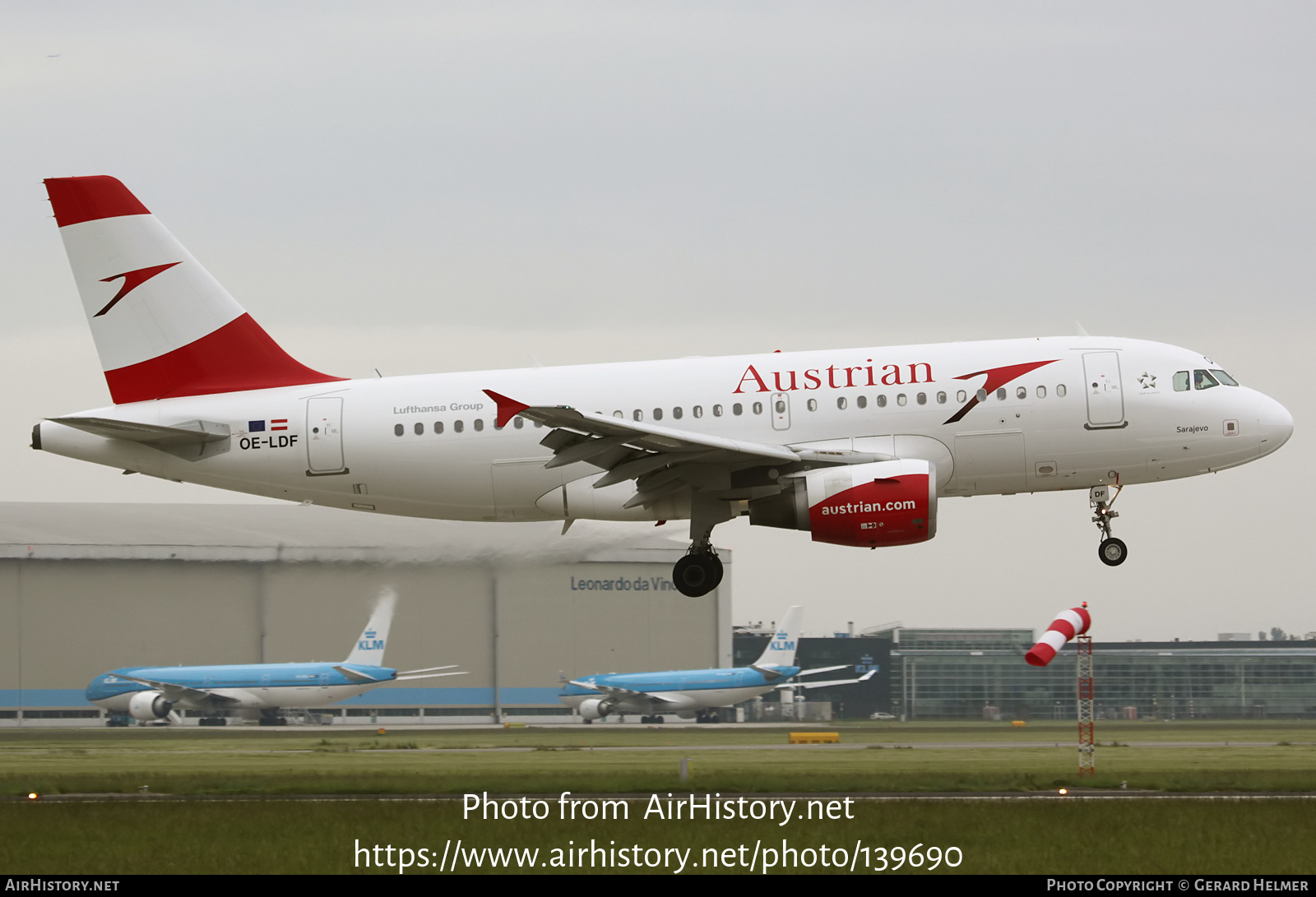 Aircraft Photo of OE-LDF | Airbus A319-112 | Austrian Airlines | AirHistory.net #139690