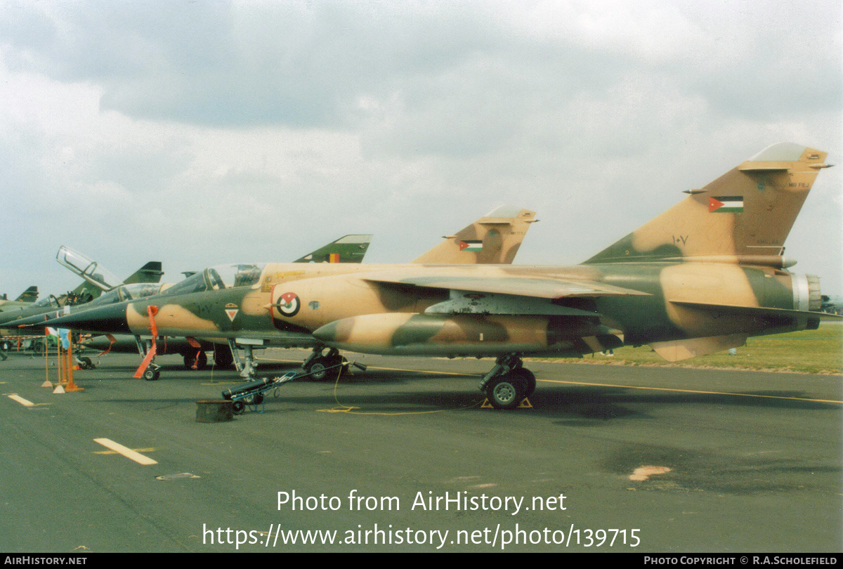 Aircraft Photo of 107 | Dassault Mirage F1EJ | Jordan - Air Force | AirHistory.net #139715