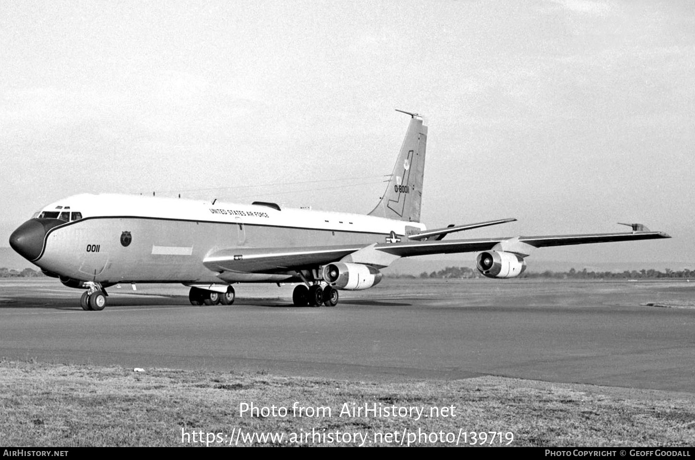 Aircraft Photo of 58-0011 / 0-80011 | Boeing EC-135P | USA - Air Force | AirHistory.net #139719