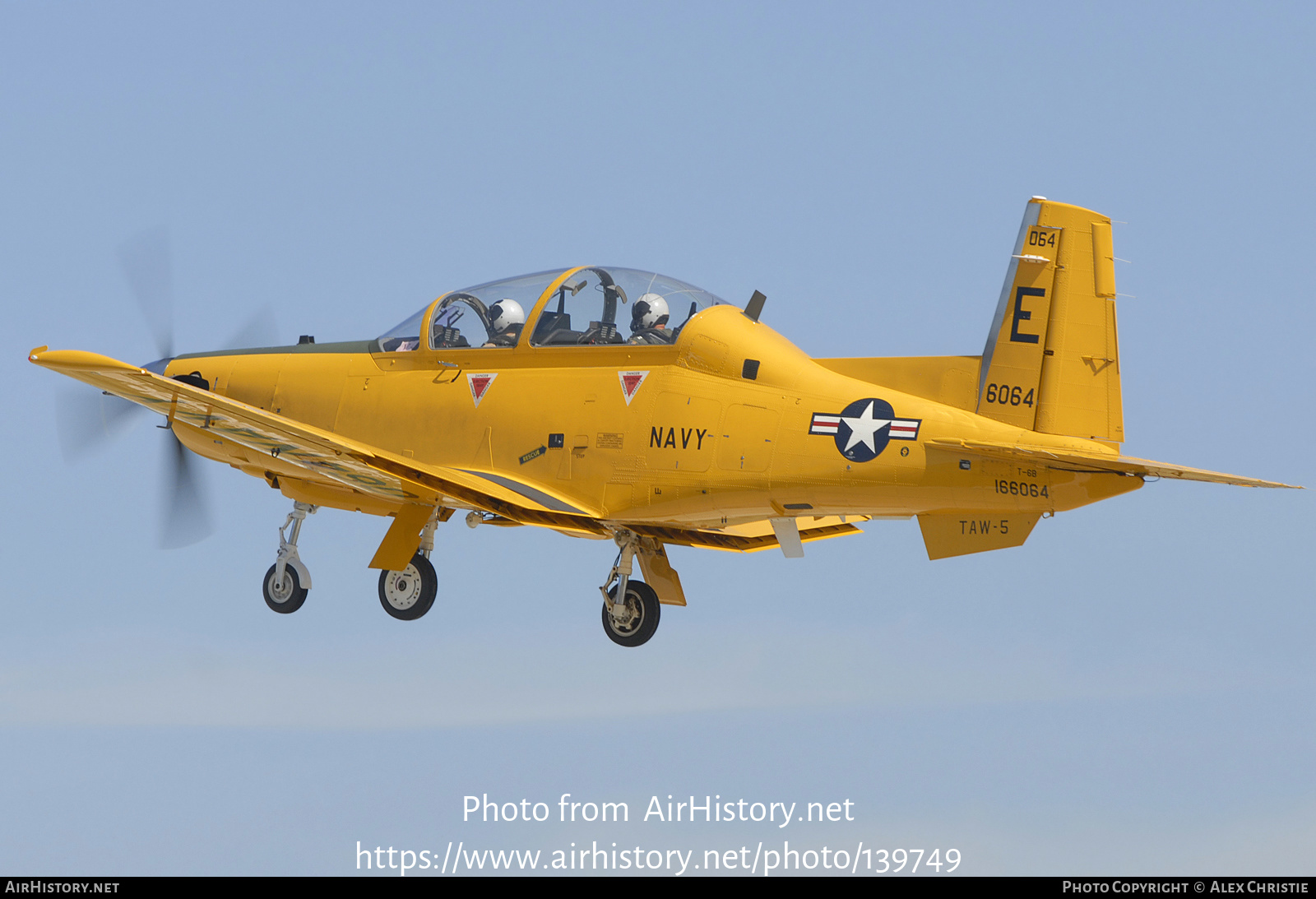 Aircraft Photo of 166064 | Hawker Beechcraft T-6B Texan II | USA - Navy | AirHistory.net #139749