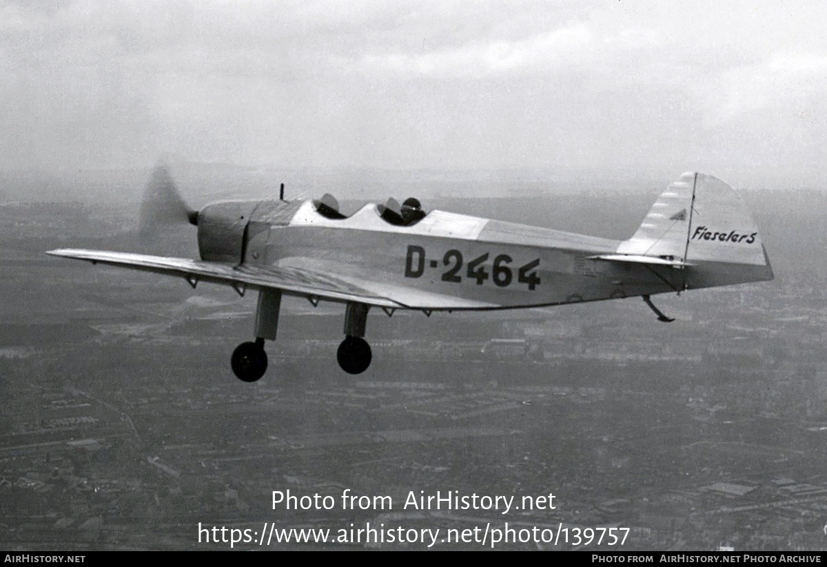 Aircraft Photo of D-2464 | Fieseler F 5 | AirHistory.net #139757