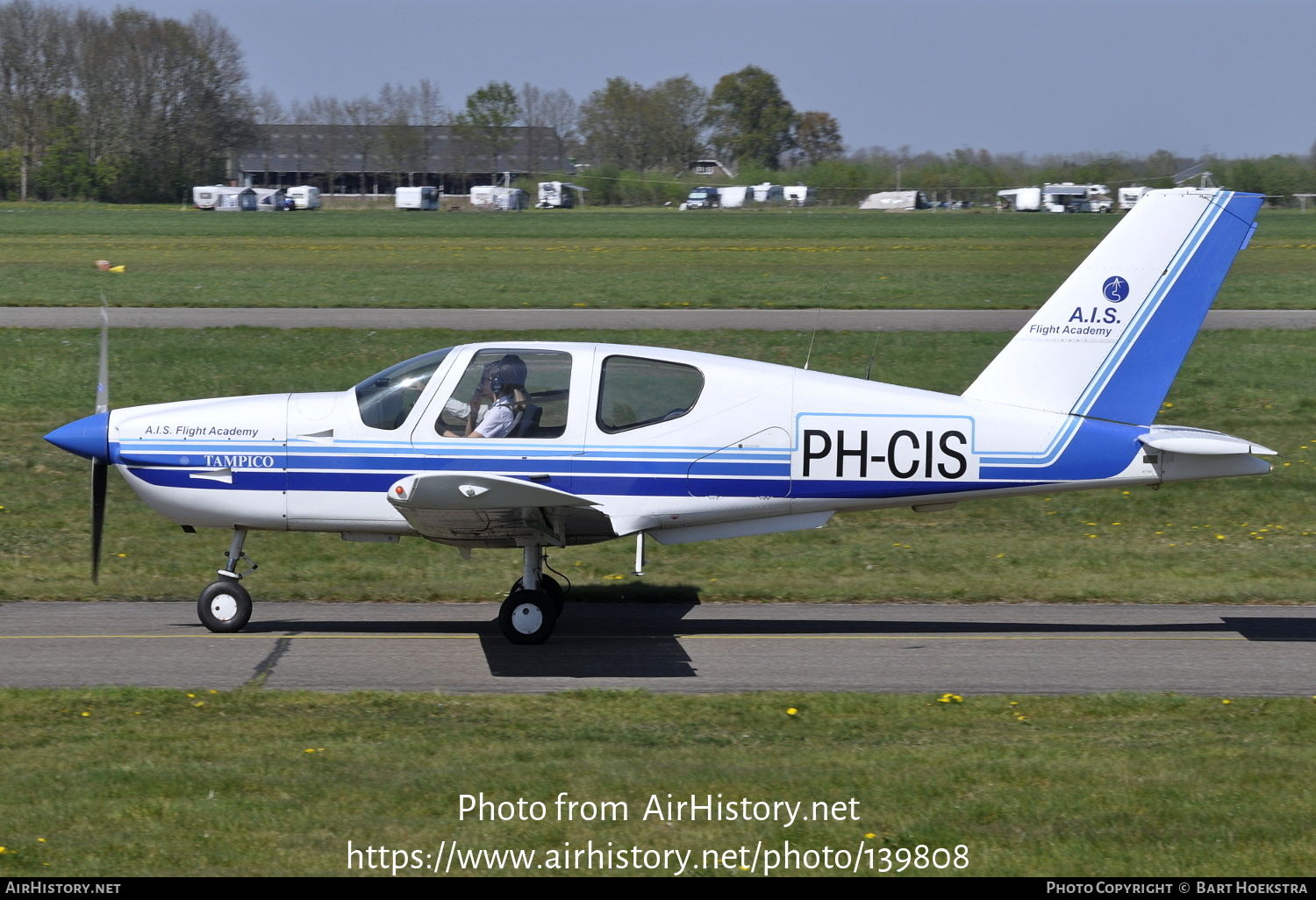 Aircraft Photo of PH-CIS | Socata TB-9 Tampico | A.I.S. Flight Academy | AirHistory.net #139808