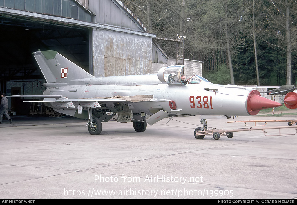 Aircraft Photo of 9381 | Mikoyan-Gurevich MiG-21bis | Poland - Air Force | AirHistory.net #139905