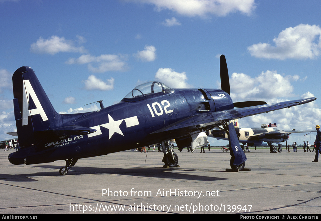 Aircraft Photo of N7825C / 122674 | Grumman F8F-2P Bearcat | Confederate Air Force | USA - Navy | AirHistory.net #139947