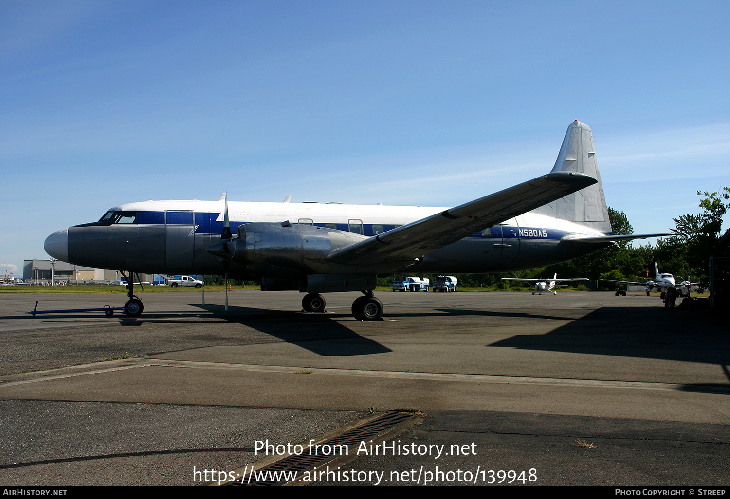 Aircraft Photo of N580AS | Convair 580 | AirHistory.net #139948