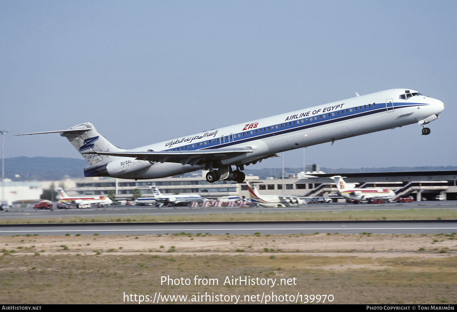 Aircraft Photo of SU-DAL | McDonnell Douglas MD-83 (DC-9-83) | ZAS ...