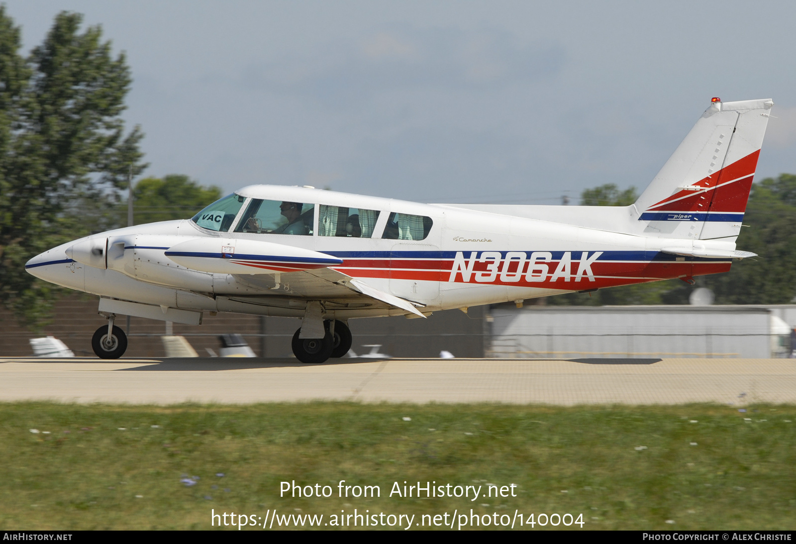 Aircraft Photo of N306AK | Piper PA-30-160 Twin Comanche B | AirHistory.net #140004