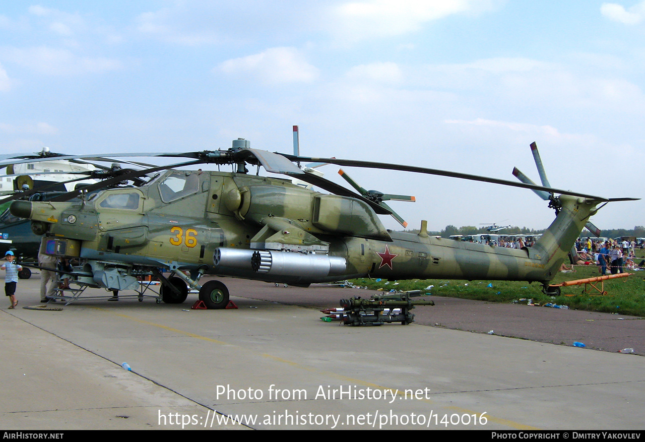 Aircraft Photo of 36 yellow | Mil Mi-28N | Russia - Air Force | AirHistory.net #140016