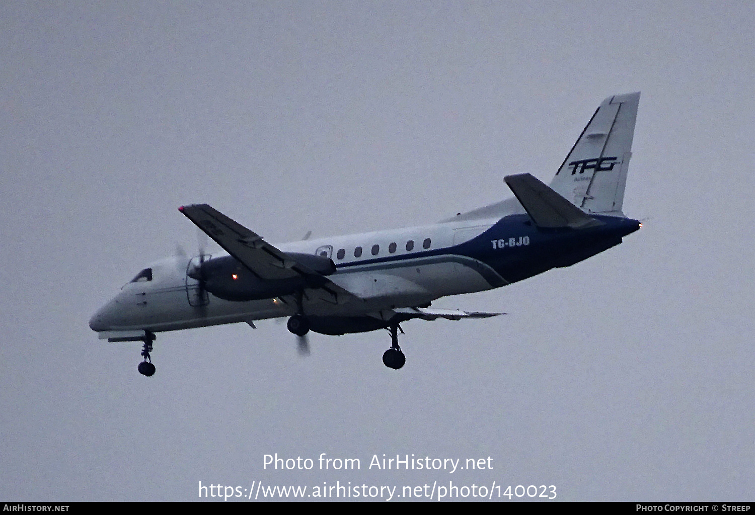 Aircraft Photo of TG-BJO | Saab 340A | Transportes Aéreos Guatemaltecos - TAG Airlines | AirHistory.net #140023