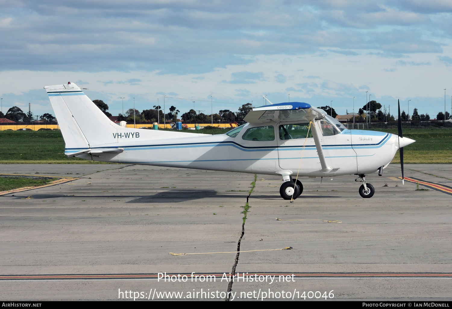 Aircraft Photo of VH-WYB | Cessna 172M Skyhawk | AirHistory.net #140046