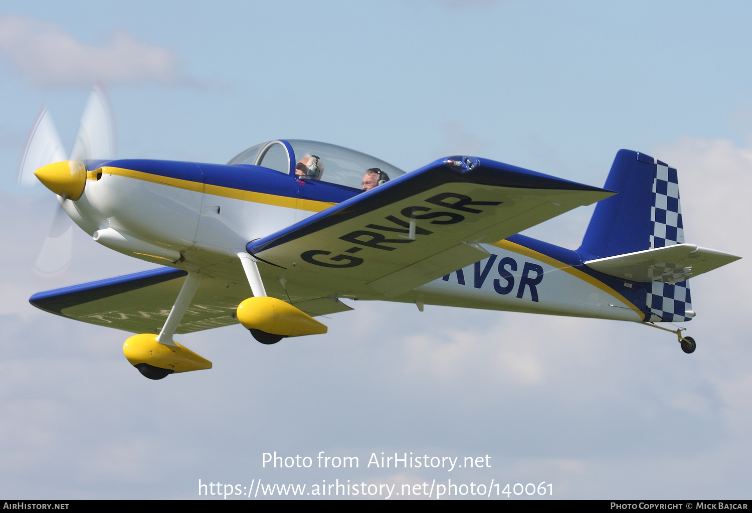 Aircraft Photo of G-RVSR | Van's RV-8 | AirHistory.net #140061