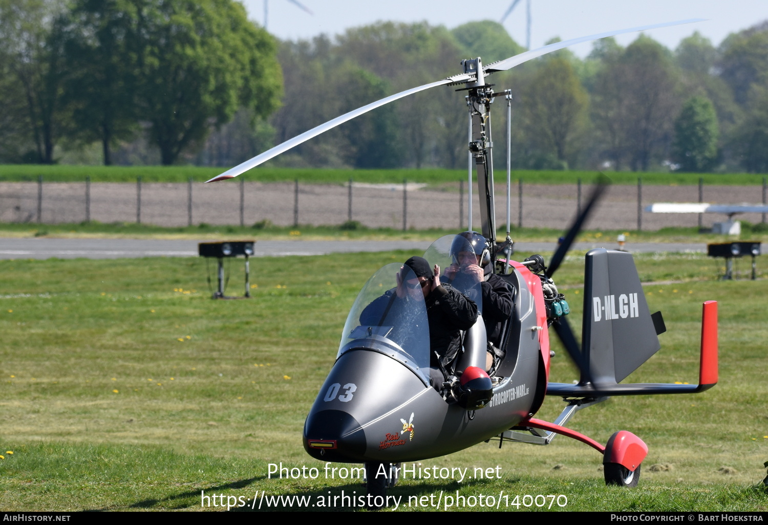 Aircraft Photo of D-MLGH | AutoGyro MT-03 | AirHistory.net #140070