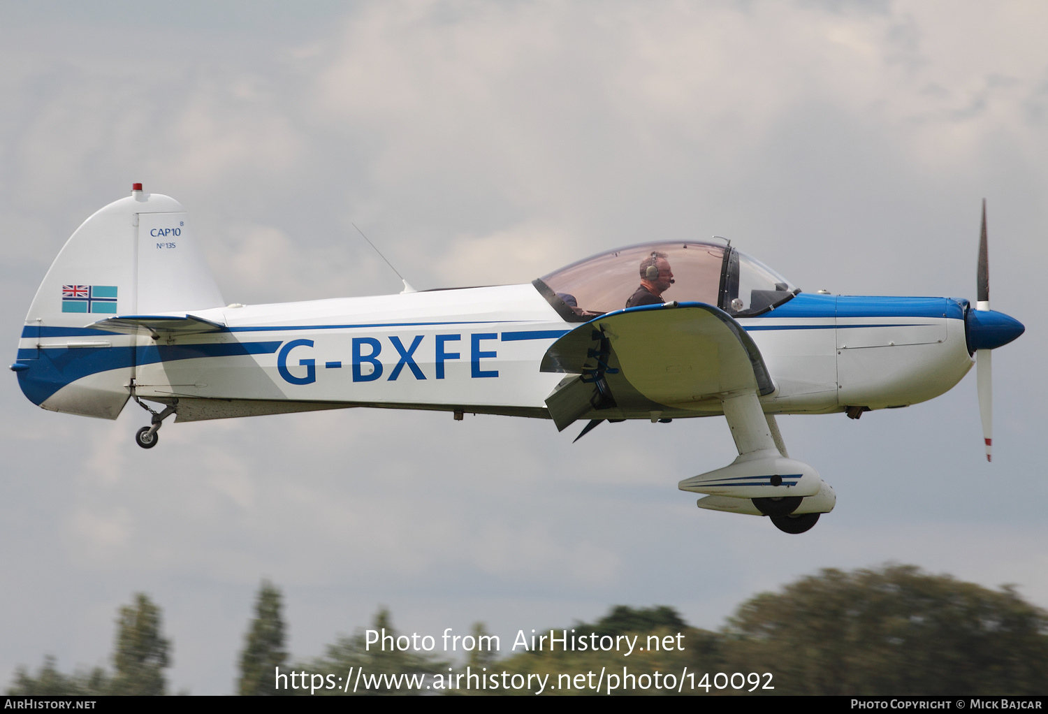 Aircraft Photo of G-BXFE | Mudry CAP-10B | AirHistory.net #140092