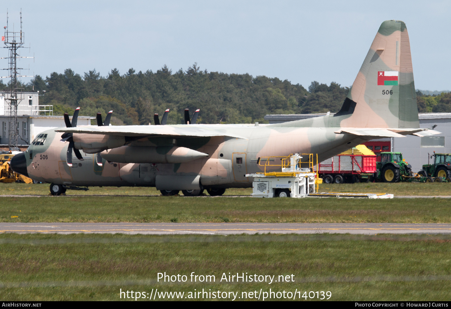 Aircraft Photo of 506 | Lockheed Martin C-130J Hercules | Oman - Air Force | AirHistory.net #140139