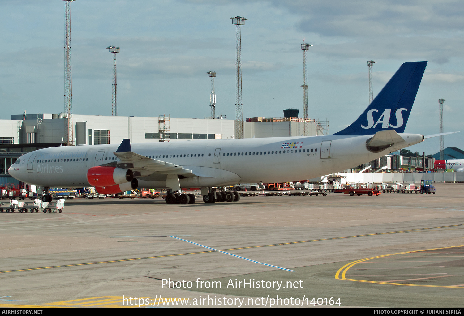 Aircraft Photo of OY-KBI | Airbus A340-313 | Scandinavian Airlines - SAS | AirHistory.net #140164