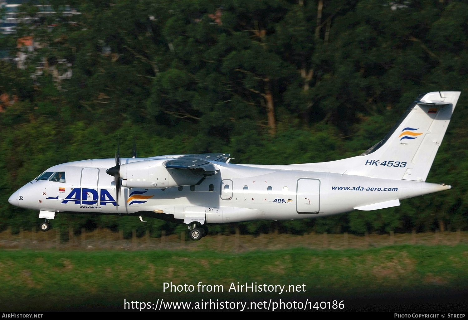 Aircraft Photo of HK-4533 | Dornier 328-120 | ADA - Aerolínea de Antioquia | AirHistory.net #140186