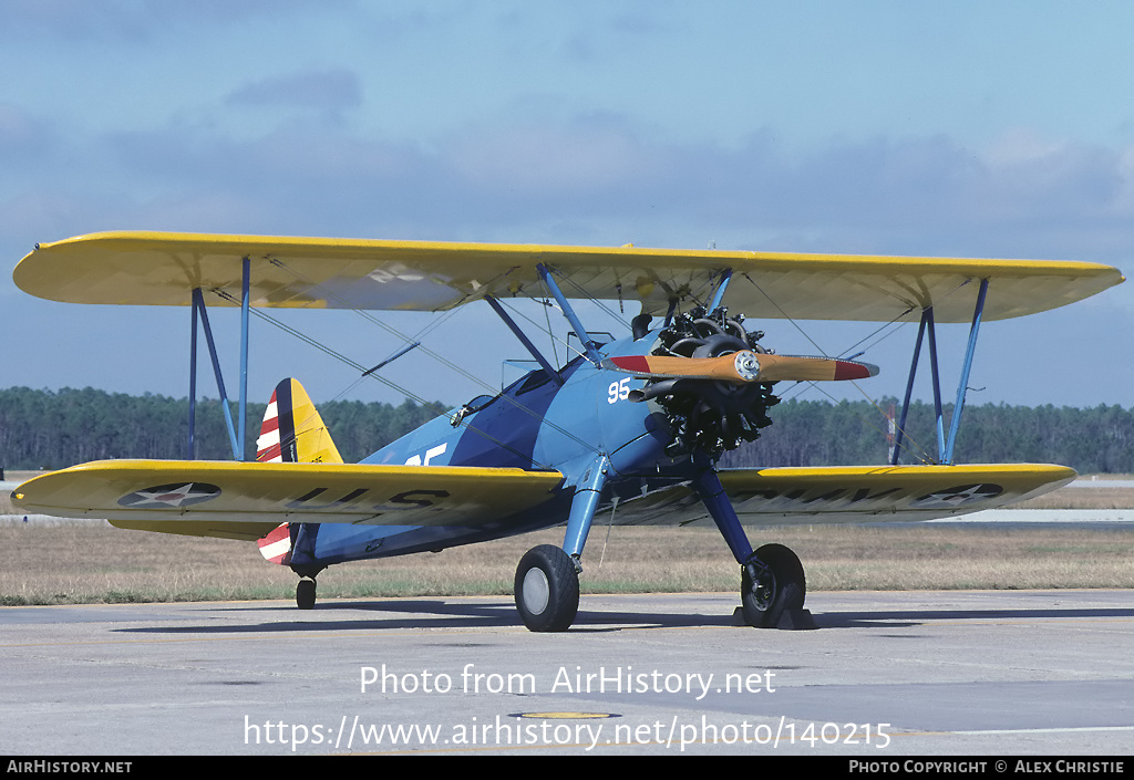 Aircraft Photo of N17695 | Boeing N2S-3 Kaydet (B75N1) | USA - Navy | AirHistory.net #140215