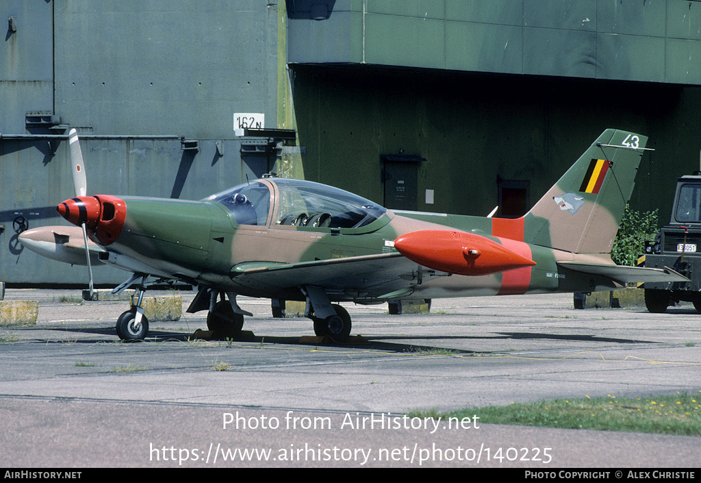 Aircraft Photo of ST-43 | SIAI-Marchetti SF-260D | Belgium - Air Force | AirHistory.net #140225