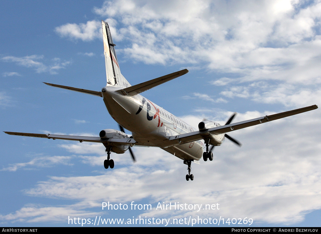 Aircraft Photo of VH-RXQ | Saab 340B | REX - Regional Express | AirHistory.net #140269