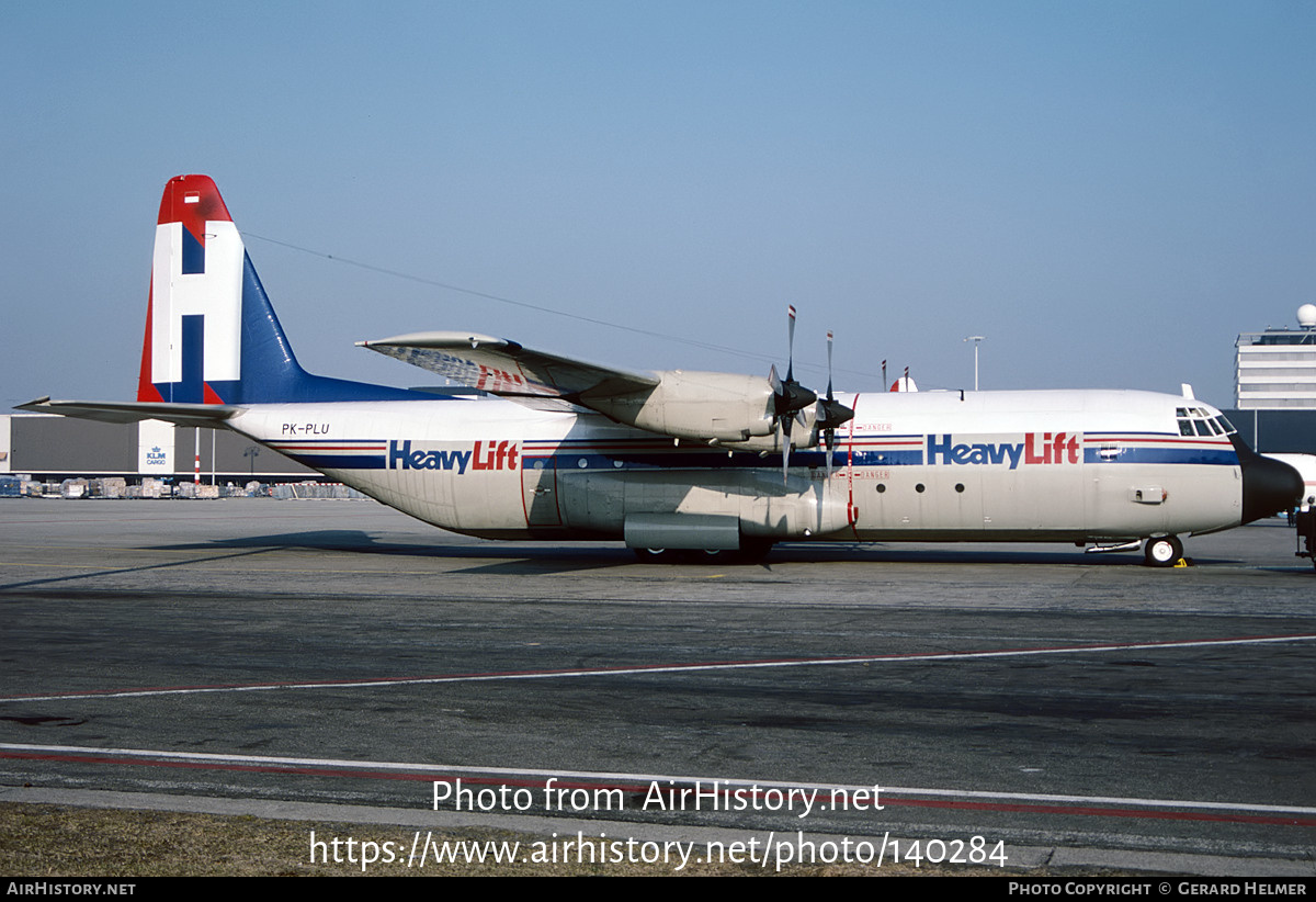 Aircraft Photo of PK-PLU | Lockheed L-100-30 Hercules (382G) | HeavyLift Cargo Airlines | AirHistory.net #140284