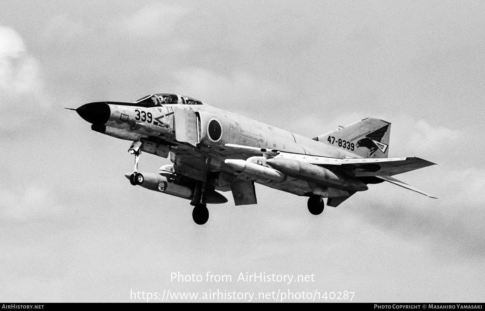 Aircraft Photo of 47-8339 | McDonnell Douglas F-4EJ Kai Phantom II | Japan - Air Force | AirHistory.net #140287