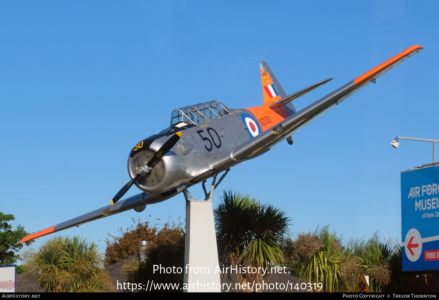 Aircraft Photo of NZ1050 | North American AT-6C Harvard IIA | New Zealand - Air Force | AirHistory.net #140319