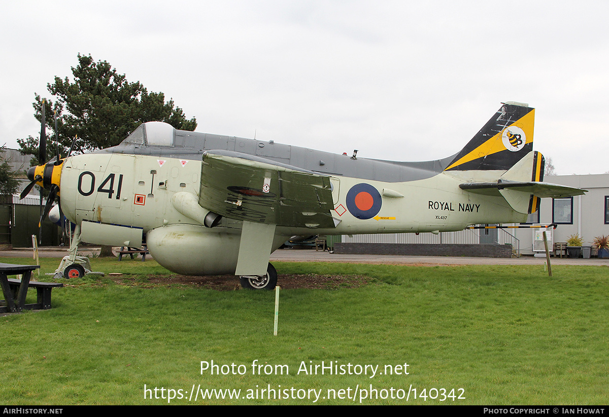 Aircraft Photo of XL497 | Fairey Gannet AEW.3 | UK - Navy | AirHistory.net #140342