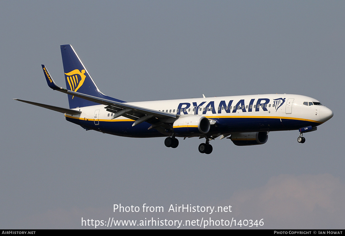 Aircraft Photo of EI-GJN | Boeing 737-800 | Ryanair | AirHistory.net #140346