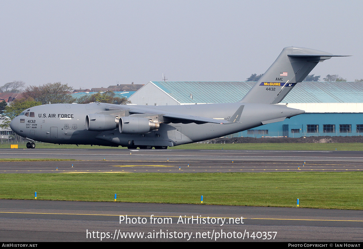 Aircraft Photo of 04-4132 / 44132 | Boeing C-17A Globemaster III | USA - Air Force | AirHistory.net #140357